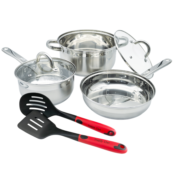 Snappy Chef 7 Piece Supreme Cookware Set