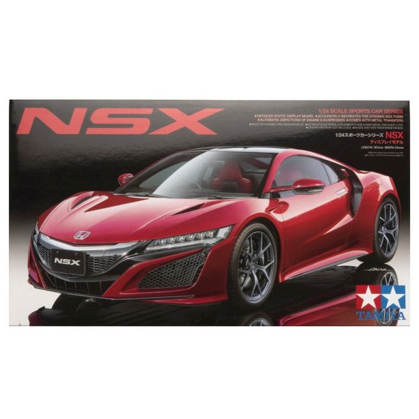 Tamiya 1/24 Honda NSX New Car Plastic Model Kit