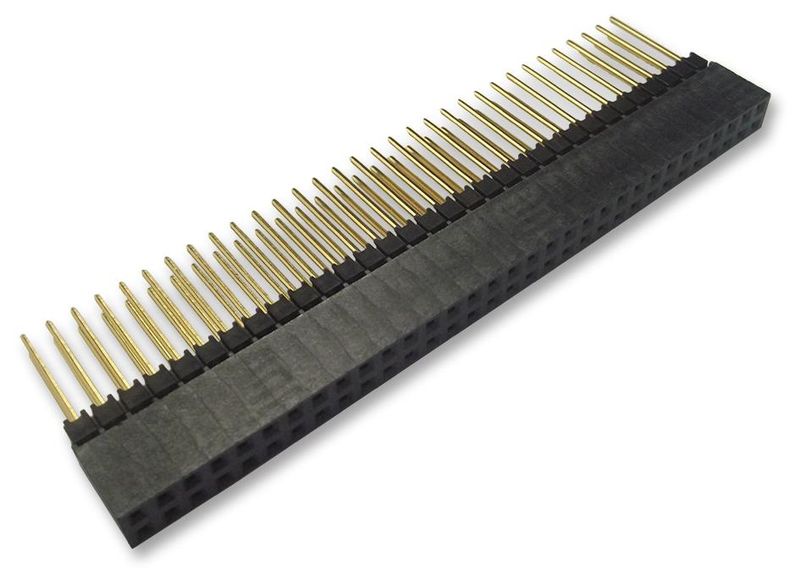 Samtec (ESQ-132-14-G-D) PCB Receptacle, Elevated Strip, Board-to-Board