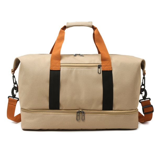 Large-capacity dry-wet separation Oxford travel storage bag fitness bag