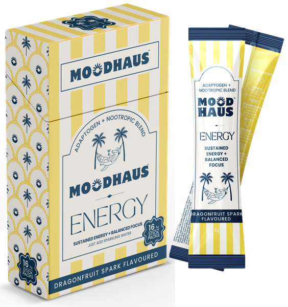16 Pk| Adaptogen Nootropic | Energy | Vitamin B Complex | Dfruit | Moodhaus