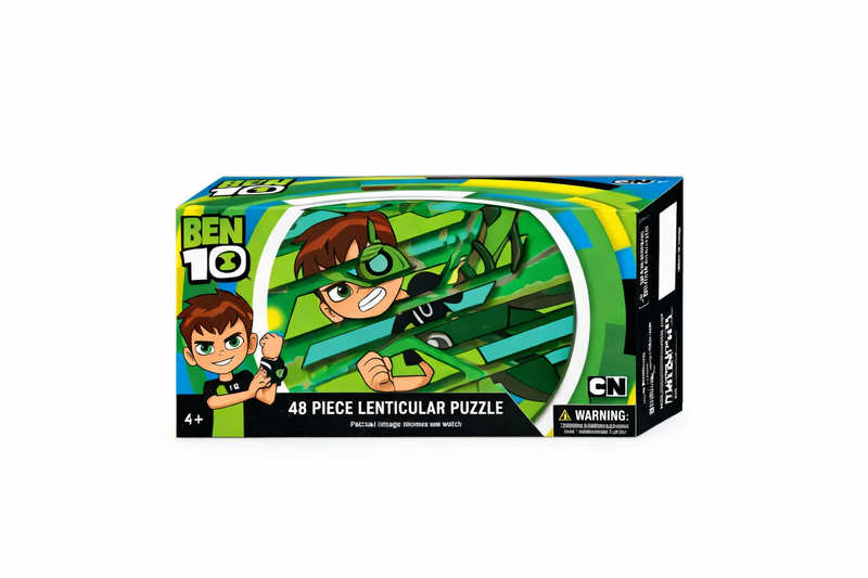 Ben 10 48-Piece Lenticular Puzzle for Kids (4+ Years)