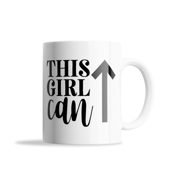 MugNolia This Girl Can Coffee Mug