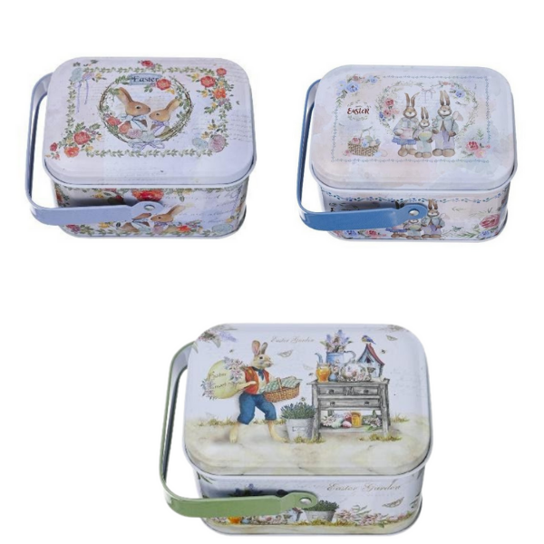 Set of 3 Easter tins for sweets and biscuits | Buy Online in South ...