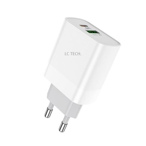 LC TECH Fast Charger with 20W PD 3.0 Charger For Samsung Note S20 S21 S10