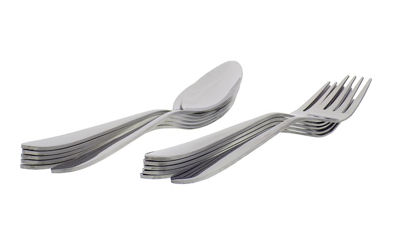 Elegant 6 piece Table Spoons + 6 piece Table Forks - Combo
