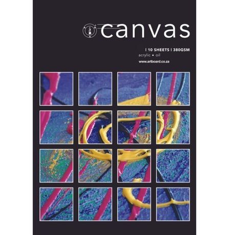Art Board Canvas pad A2 380gsm 10 sheets Image