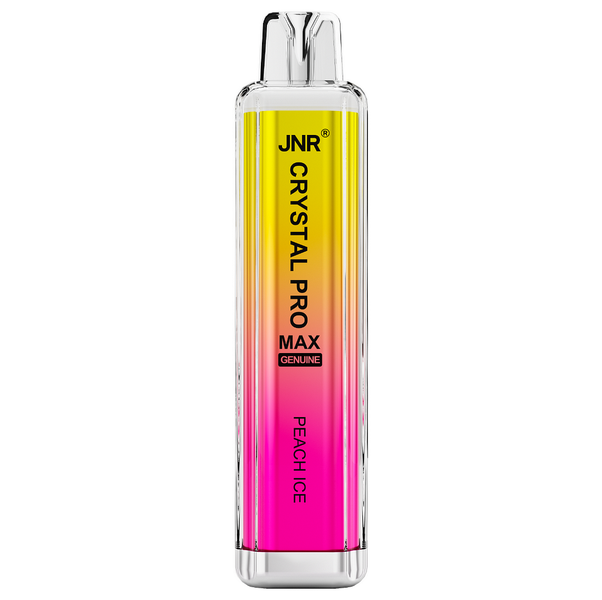 JNR Crystal Pro Max 5000 Puffs 5% Disposable Vape - Peach Ice