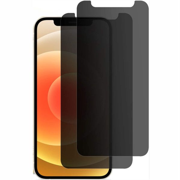 iPhone 12 Privacy Tempered Glass Anti Spy Screen Protector Pack of 2