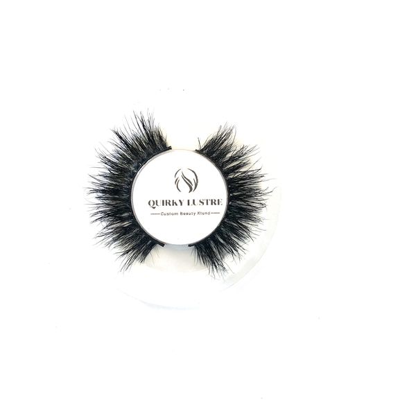 Quirky Lustre: 3D Mink Eyelashes - Indigenous