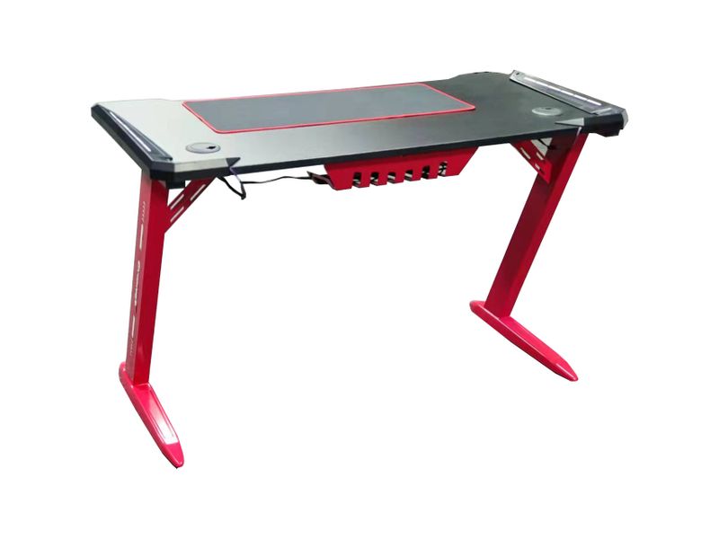 CARBON Gaming table with LED lights (D2112)