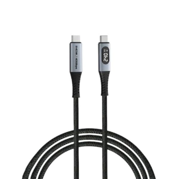 Verbatim Sync &amp; Charge Cable Usb-C To Usb-C 240W 40 Gbps Display 120 Cm