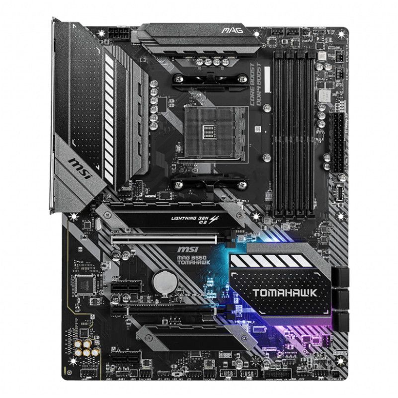 MSI MAG B550 TOMAHAWK AM4 ATX Motherboard Shop Today. Get it Tomorrow