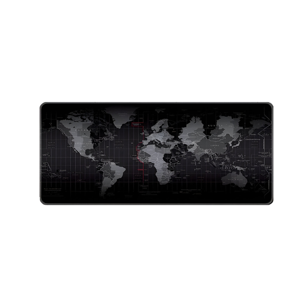90cm x 40cm x 3mm Anti-Slip Gaming World Map Mousepad