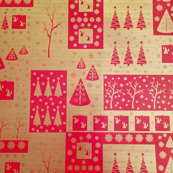 Red &amp; Gold Christmas Wonderland - 10m