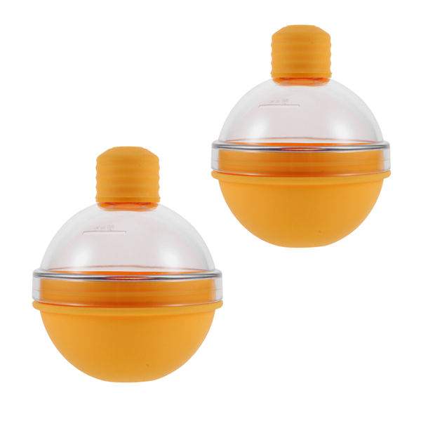 Set of 2 Reusable Silicone Sphere Ice Ball Mould