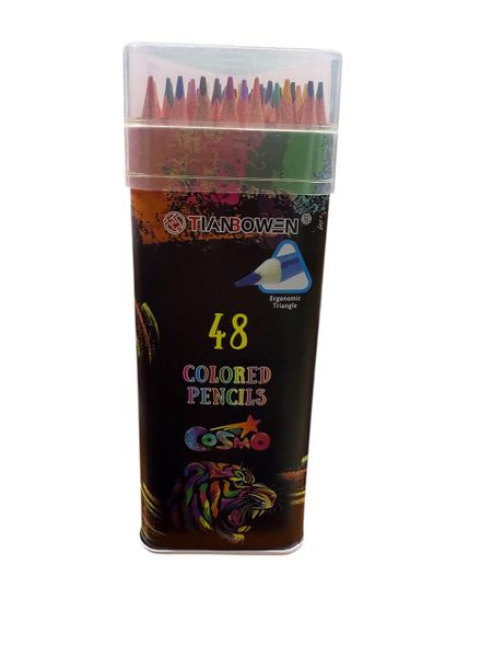 48- Piece Colored Pencils
