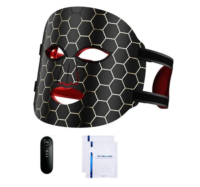 Soft, Flexible Multi Multi-Spectrum LED Mask Device Facial Kit
