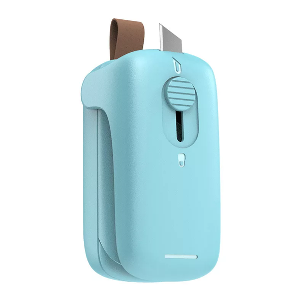 2 in 1 Mini Handheld Heat Sealer and Portable Cutter - Battery-Powered