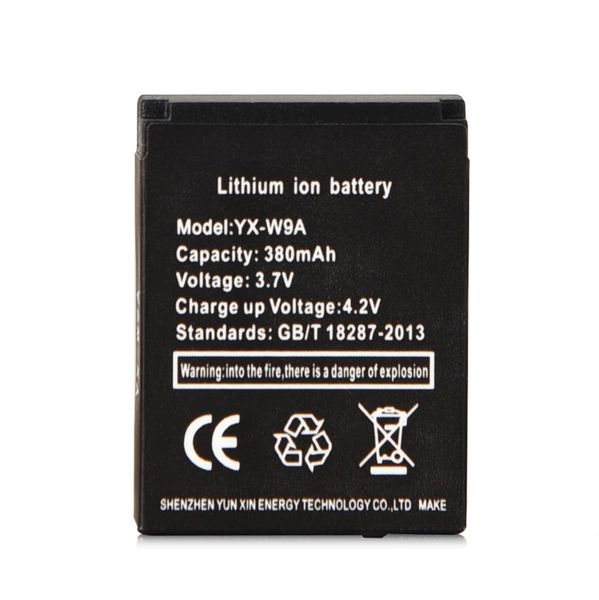 Techme Replacement Battery for Smart Watch GT08, DZ09, A1, V8 &amp; X6