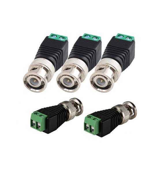 BNC Male to Terminal Block Connector - pack of 5