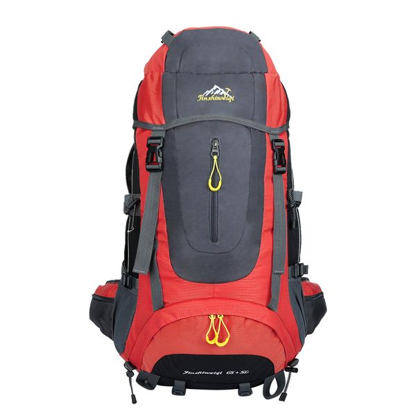 Garmanna 70L Mountain Camping Hiking Bag Backpack - Red
