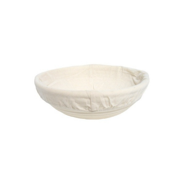 Premium Round Bread Banneton Basket with Liner - 23 cm