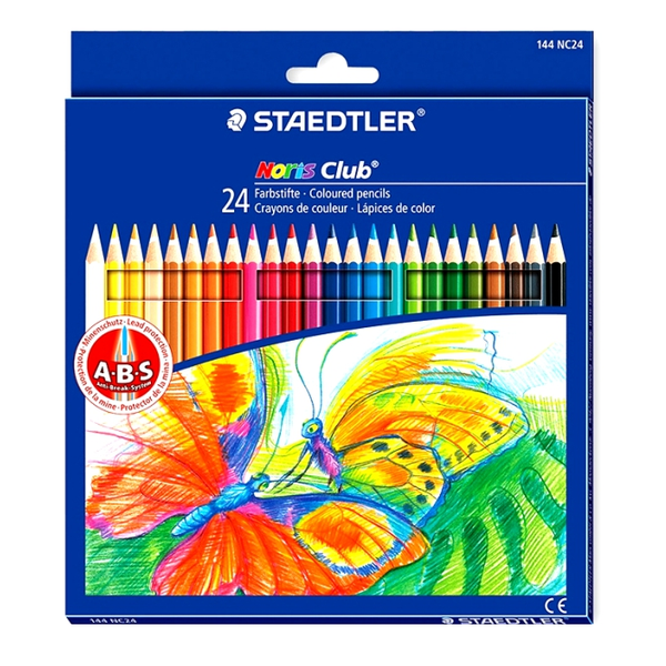 Staedtler Noris Coloured Pencil Pack of 24