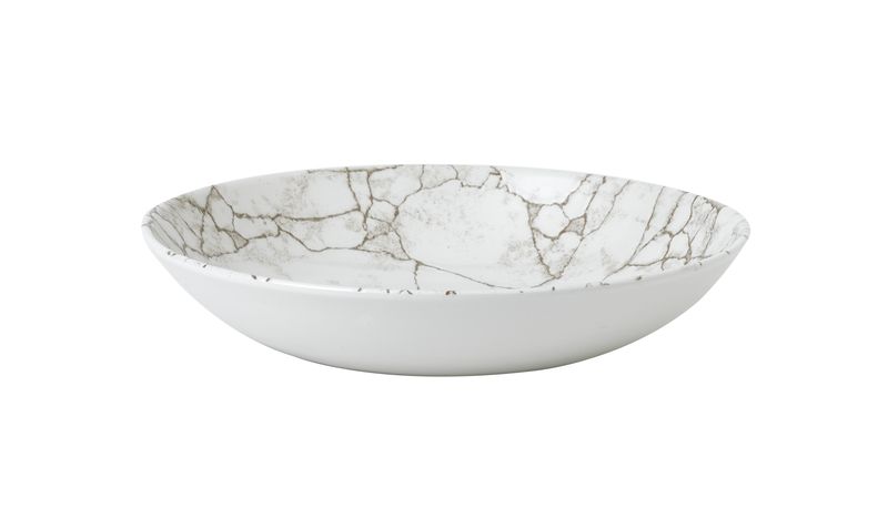 Sublime Kintsugi 24,8cm Agate Grey Coupe Bowl - 6 Pack