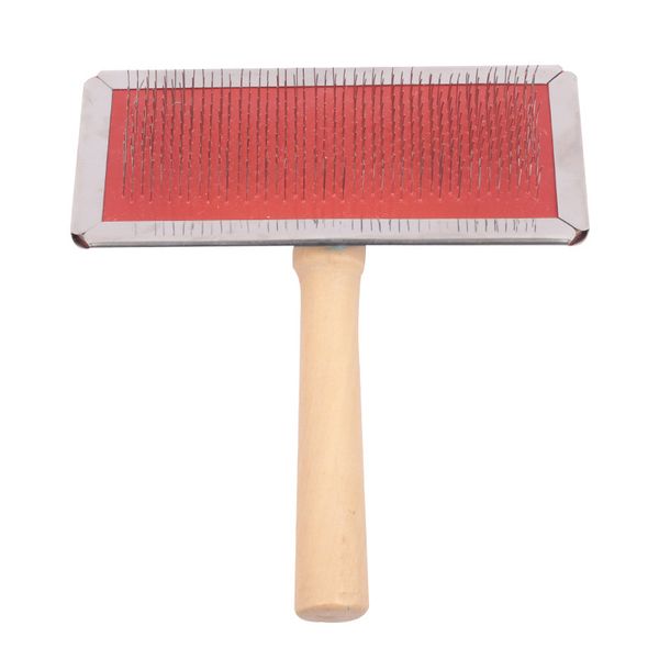 Pet Wooden Handle Comb Pet Needle Comb Cat And Dog Hair Brush