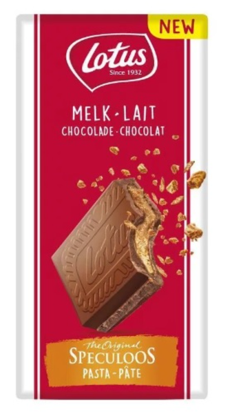 Lotus Lait Melk Chocolate Speculoos Bar - 180g