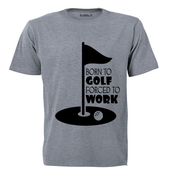 Forced To Work - Mens - T-Shirt - Grey image