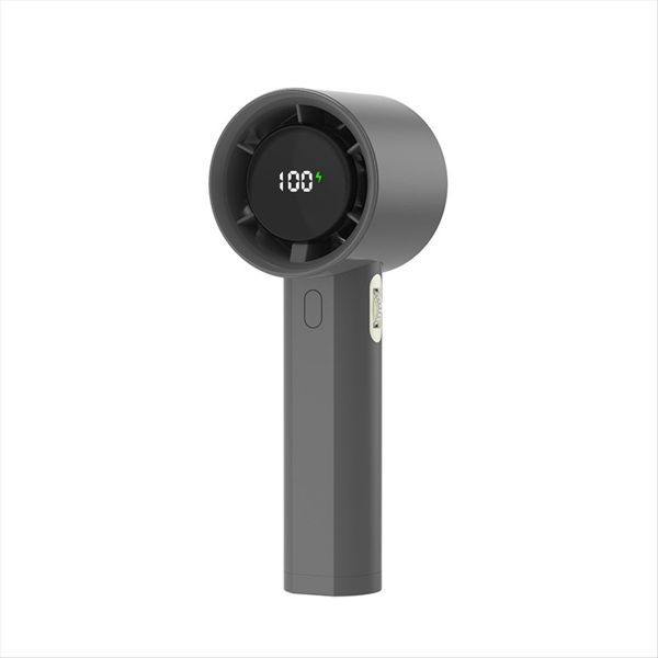 High Speed Handheld Fan Portable Small Electric Fan (Dark Gray)