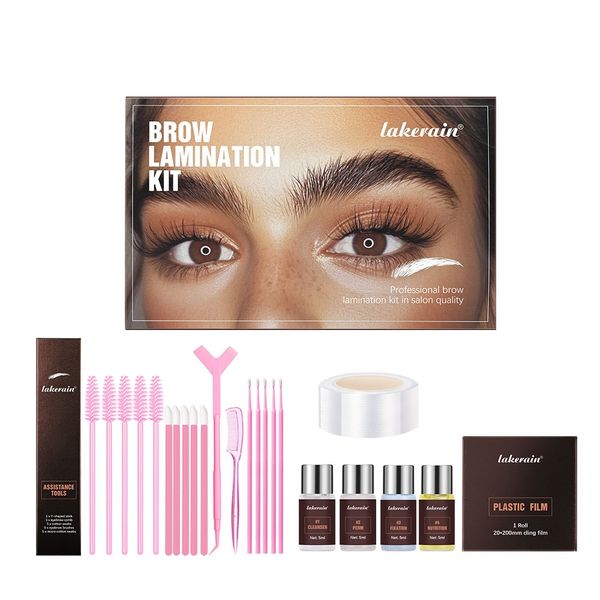 Lakerain Eyebrow Lamination/Perming Kit - Full Kit with Film and Tools