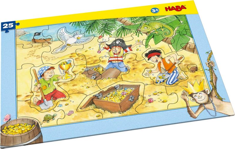 Haba Frame Puzzle Pirate's Gold