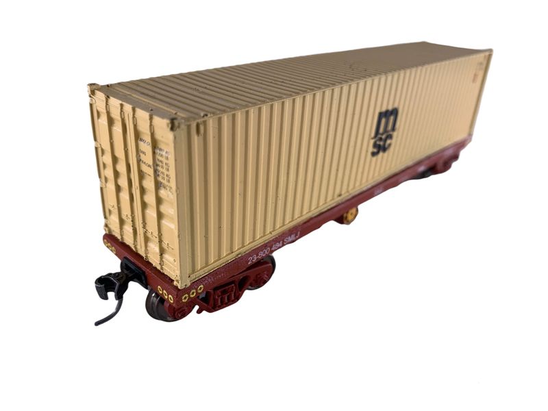 South African Model Train : Sar "Msc" Container image
