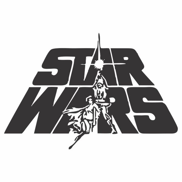 Star Wars Logo Wall Art