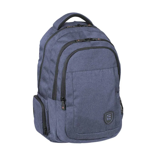 Cellini- Uni King Multi Pocket College Backpack- Red