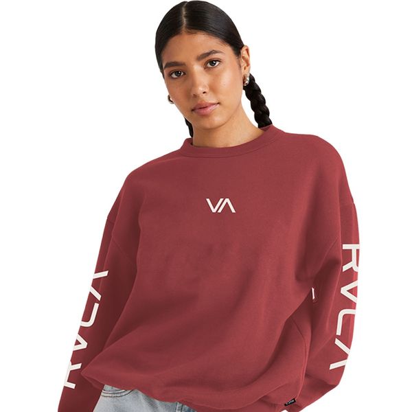 RVCA Womens Small VA Crew Sweater