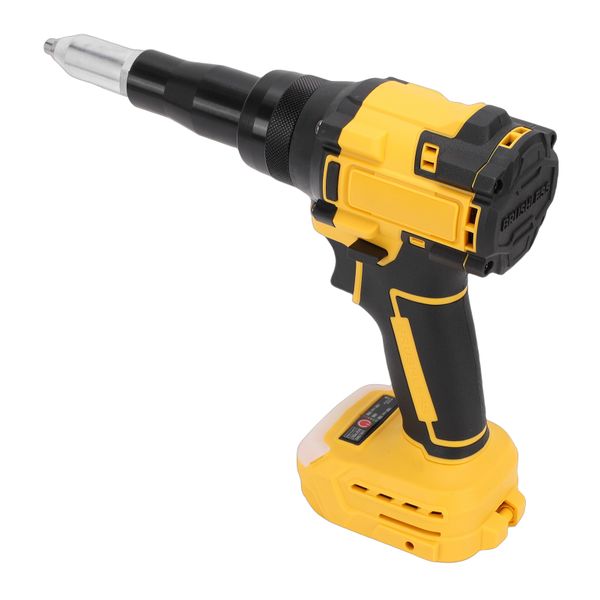 Cordless Rivet Gun For DCB Battery Dual Speed Brushless LED
