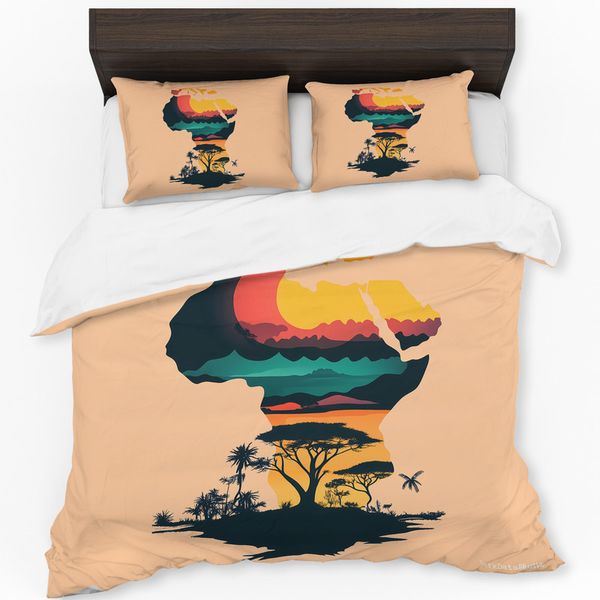 Colours Of South Africa Duvet Cover Set by Wikus Schalkwyk