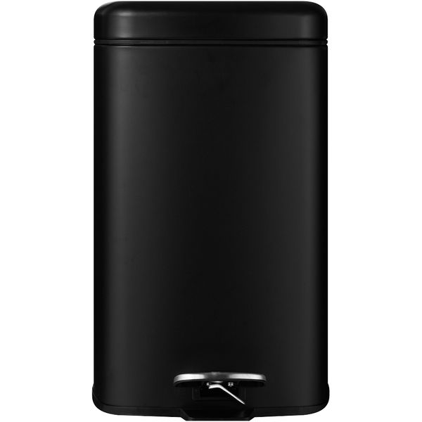 Legend Square Soft Close 20lt Bin Black