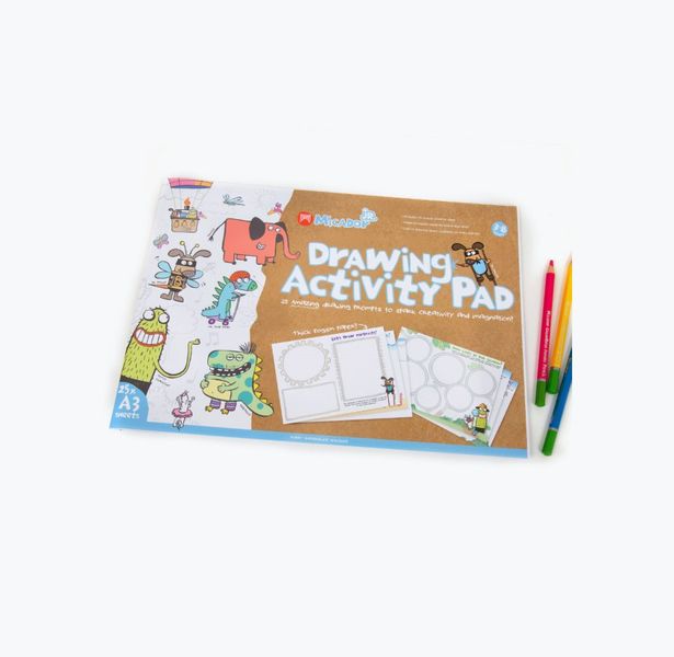 Micador Jr. Drawing Activity Pad A3 Fsc Mix