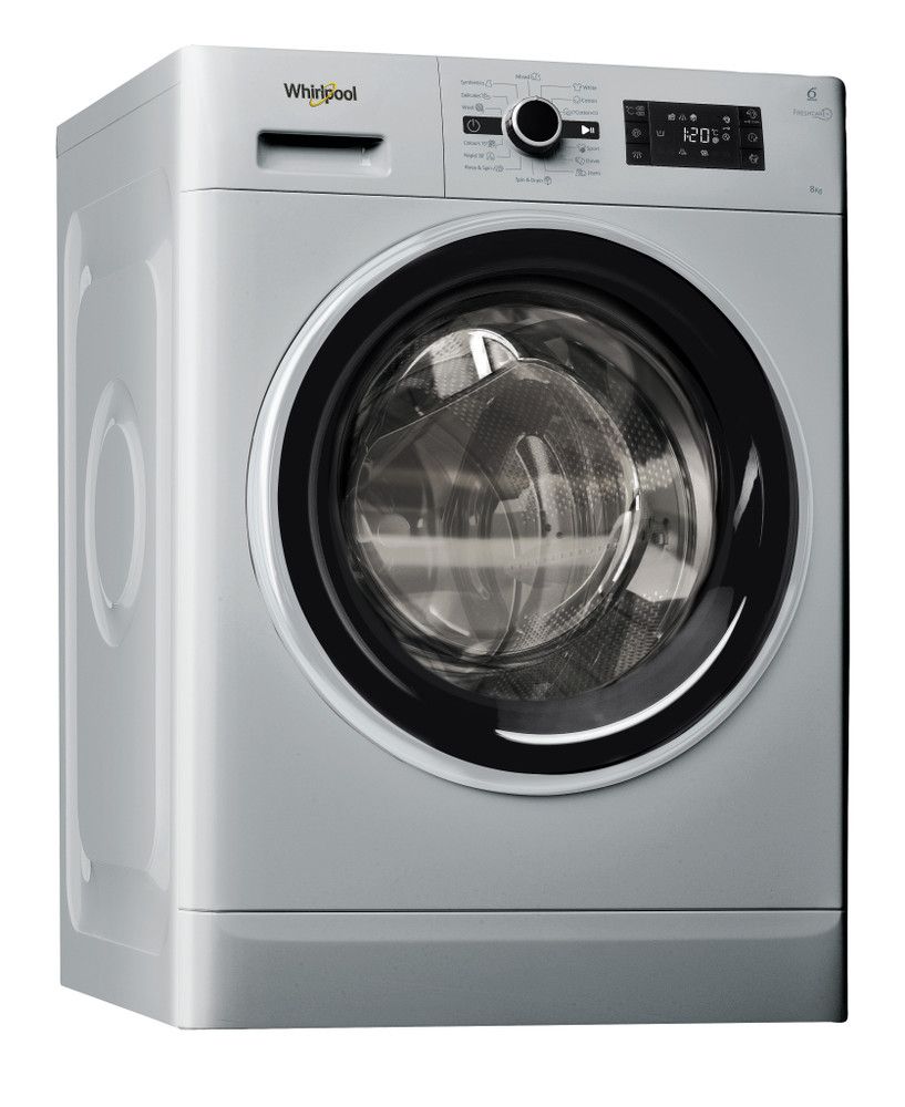 Whirlpool FWG81284SBS EG Freestanding Front Loading Washing Machine 8kg