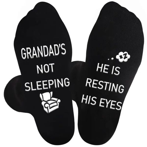 Grandfather, Grandpa, Grandad Socks When Not Sleeping