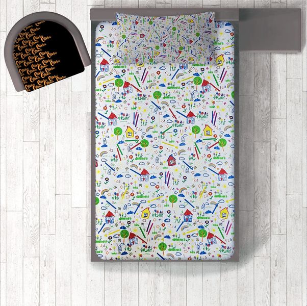 Kids Cotton Bedsheet - eMelaa