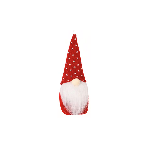 Knit Hanging Gnome Decorations - Pack of 3