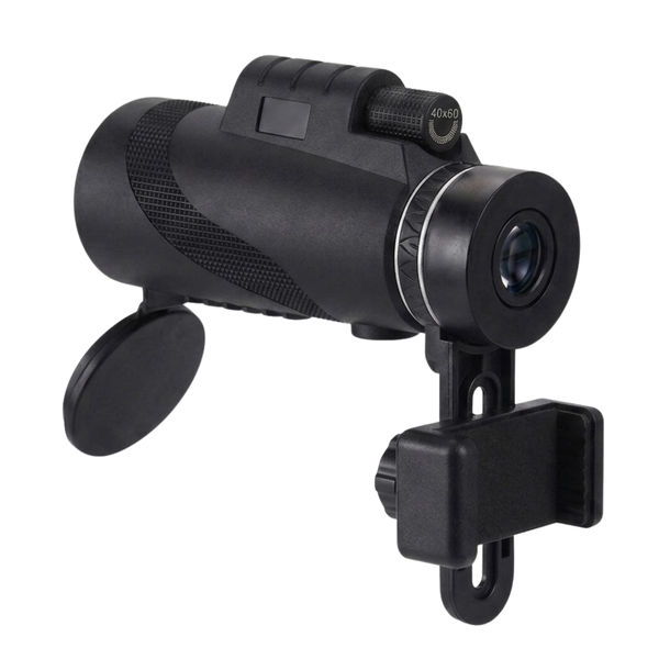 40x60 High Power Monocular Telescope with Smartphone Mount for Outdoors
