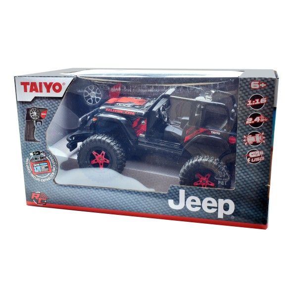 Taiyo Radio Controlled 1:22 Jeep Wrangler Rubicon Vehicle