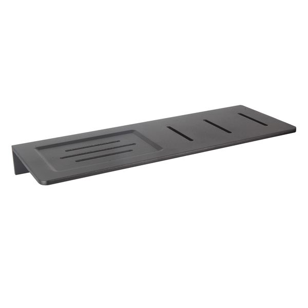 Wildberry - Matt Black Aluminum Bathroom Shelf